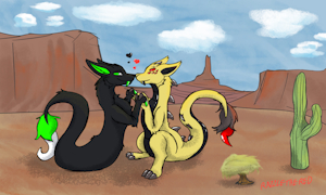 Holding Hands by RazzleTheRed