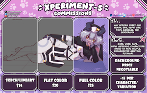 New price list! by XperimentSS