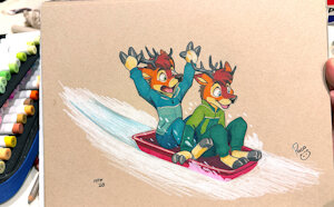 Double Trouble by pandapaco