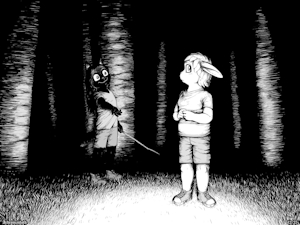 What, are you afraid? by Achromasloth