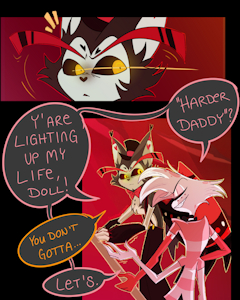 HuskerDust Fan Comic - Lights - P6 by SensitiveScales