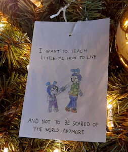 Christmas Tree Wish by ClassyBunneePlush