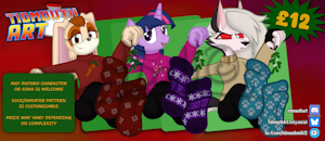 Christmas Sockies YCH! by tidmouth
