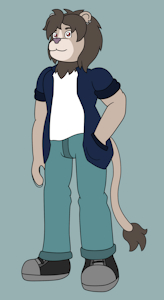 Rory the Lion by LateNightOtaku