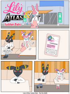 Lily & Atlas - Sudden Date - page 1 by PonPonTheDreambunny