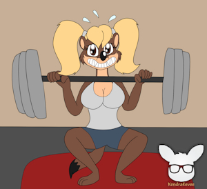 Beatrice At the Gym by KendraEevee