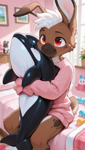 Favorite plushie by Minibit