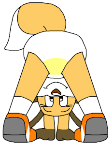 Sierra the Fox Pose 6 by CartoonFoxArt2002