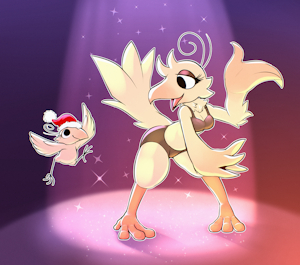 Secret Santa - Crowpen by C0C0Puffs