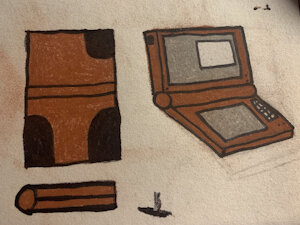 PDA concept drawing by JaydieBrainPower