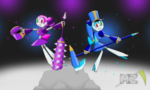 Rightie and Lefty new Weapons by metalzaki