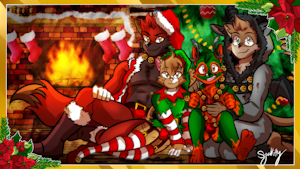 Family Christmas Card by DualSwordsmanTenyo