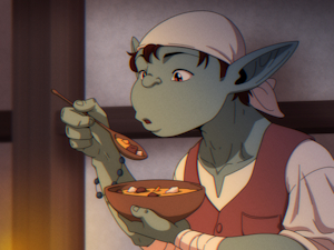 Tome's Dinner by PrismaNoodle