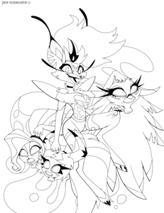 Beez Girls by jenfoxworth