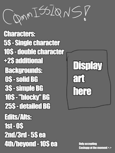 comm sheet by N0budyN01