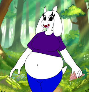 Goatmom in the Forest by SeasideLemons