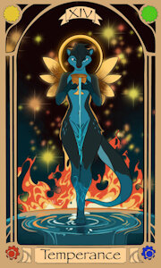 14 Temperance by Luminapanda