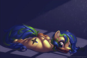 Pony bound and gagged by gor1ck