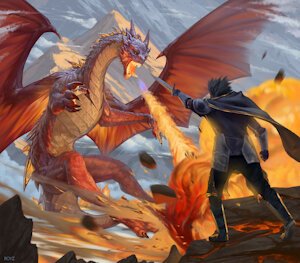 Dragon's Fury by royzart