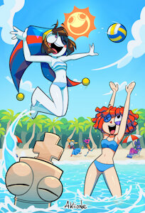 Summer, beach and sun!🧡 by Akiione