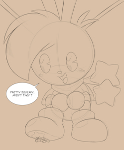 Squeaky Starbun Boots by Sparkythechu