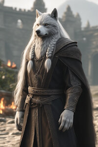 Wolfgair the Greybeard by GayRenamon