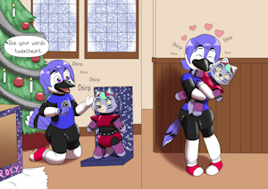 Christmas morning bluejay - By Maxi by ChinookOrca