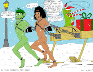 Dashing Through the Snow by snorgatch