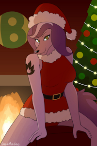 Brainy Barker Christmas by DeskManiac