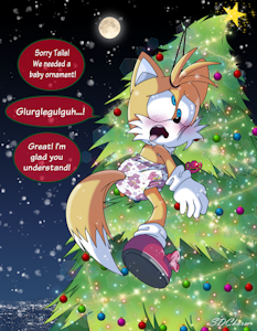 Tails the Christmas Ornament (From 12/11/2021) by EmperorCharmy
