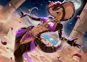 [ych result] desert rose by KilianKuro