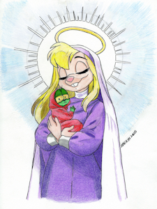 The Virgin Mousey by Zaeryn