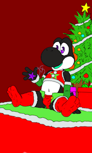 Christmas Yoshi by LemmySJ