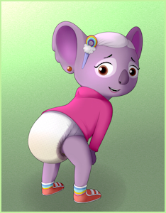 KC Wetting Her Diaper by KCKoala