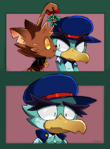 Jaq x Joey Christmas by KAZOKO