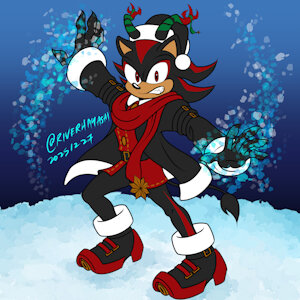 Krampus Shadow by riverhayashi