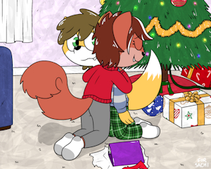 commission - sachidog by Pokefound