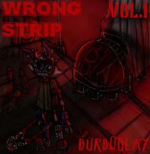 A cover with a predatory rabbit and a couple of my tracks. by Burdoglay