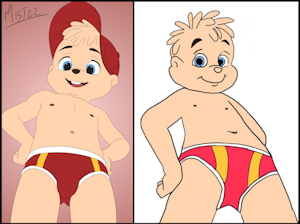 One year drawing!!! by Mistzz