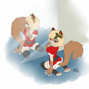 Santa Kitty [C] by NekoStar