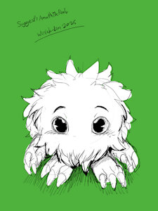 Sketch 477 - Kuriboh by WinickLim