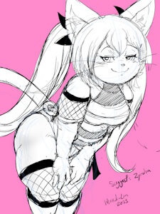 Sketch 478 - Cat by WinickLim