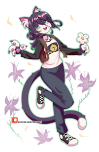 reze cat by NoriNoir