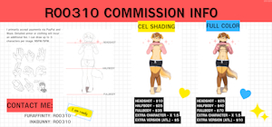 ROO310 COMMISSION INFO by ROO310