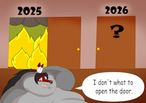 Happy New Year 2026 by KingBigWolf