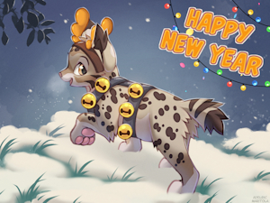 Happy New Year 2026 - by Adelar-Elric by Nightdancer