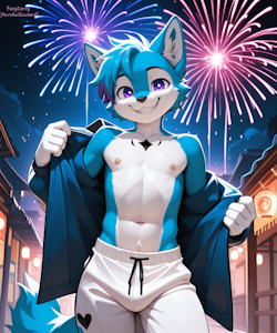 Hey dudes, Happy new year 2026 Lobi time by FoxyZorry