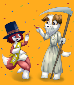 New Year Party by GwynessaPatienette