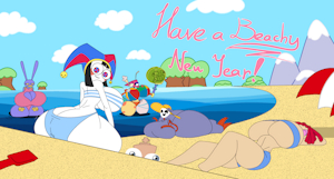 Beachy New Year by Bestthe