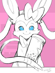 Sketch 479 - Sylveon by WinickLim